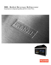 Franke BBR-35 Installation & Operating Manual