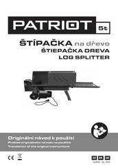 Mountfield PATRIOT 5T Translation Of The Original Instructions