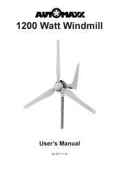 Automaxx 1200 Watts Wind Turbine User Manual