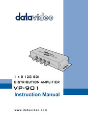 Datavideo VP-901 Instruction Manual