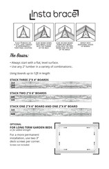 Gardener's Insta brace 8599321 Quick Start Manual
