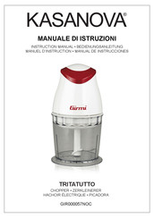 Girmi Kasanova Instruction Manual