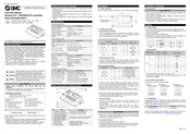 Smc Networks 56-EX500-GPR1A Series Instruction Manual
