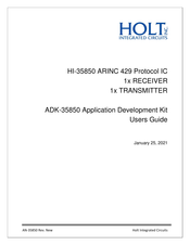 HOLT HI-35850 User Manual