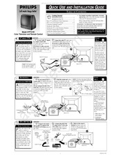 Philips 32RF50S Quick Use And Installation Manual
