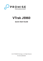 Promise Technology VTrak J5960 Quick Start Manual