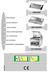 EasyLine SCC/400 Use And Maintenance