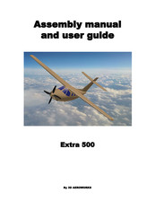 3D AEROWORKS Extra 500 Assembly Manual And User Manual