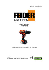 Feider Machines FPV20V2B2B Original Instructions Manual