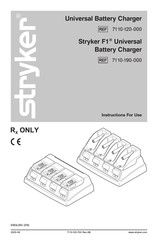 Stryker 7110-190-000 Instructions For Use Manual