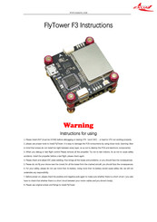 Exuav FlyTower F3 Instructions Manual