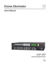 Extron electronics USP 507 User Manual
