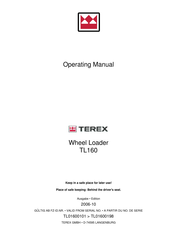 Terex TL160 Operating Manual