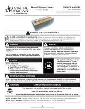 Starfire SD-FP-GRAV-603216-NATG-ML Owner's Manual