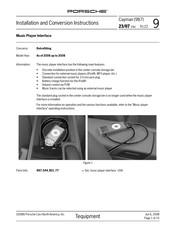 Porsche 997.044.901.77 Installation And Conversion Instructions