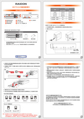 Raidon iR2774-S3 Quick Installation Manual