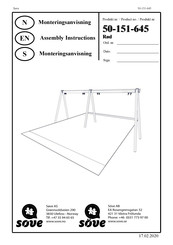 Sove 50-151-645 Assembly Instructions Manual