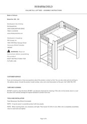 RH Baby&child CALLUM 355-123 Assembly Instructions Manual