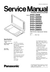 Panasonic DVD-LS86EE Service Manual