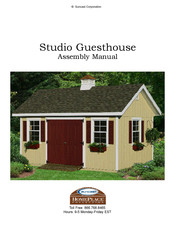 Suncast HomePlace Series Assembly Manual