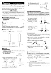 Panasonic HG-S -AC Series Instruction Manual