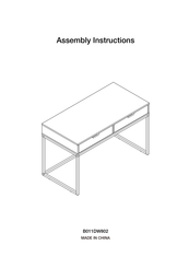 LOWES B011DW802 Assembly Instructions Manual