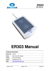 EHUOYAN ER303 Manual
