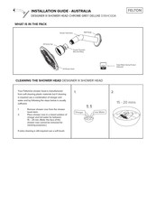 Felton DESIGNER III D3SHCGDA Installation Manual