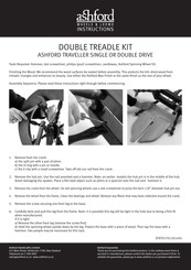 Ashford DOUBLE TREADLE KIT Instructions