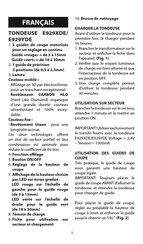 BaByliss E929YDE Manual