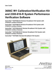 Anritsu 3656C W1 User Manual