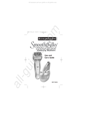 Remington Smooth & Silky Use And Care Manual