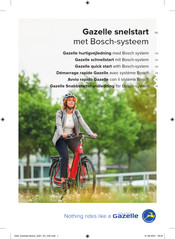 Gazelle Bosch-systeem Quick Start Manual