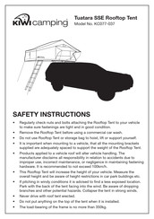 Kiwi Camping Tuatara SSE Instructions Manual