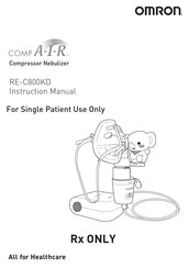 Omron COMP A-I-R RE-C800KD Instruction Manual