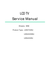 BBK LCD3733EU Service Manual