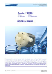 Levitronix PuraLev 200MU.29 User Manual