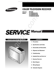 Samsung CL21M6WKX/RCL Service Manual