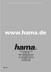 Hama 00049030 Quick Start Manual