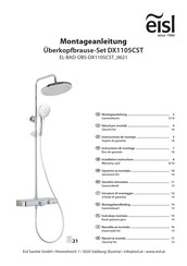 Eisl Sanitär DX1105CST Installation Instructions Manual