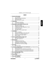SISTEM AIR 3115.0TA Installation, Use And Maintenance Manual