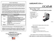 Labelmate UCAT-40 Quick Start Manual