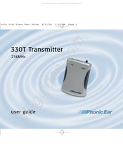 PhonicEar 330T User Manual