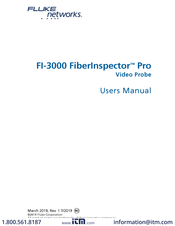 Fluke FiberInspector Pro FI-3000 Abridged User Manual