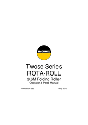 McConnel ROTA-ROLL Twose Series Operator's & Parts Manual