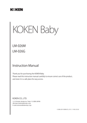 Koken LM-026M Instruction Manual