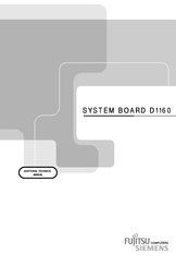 Fujitsu Siemens D1160 Additional Technical Manual
