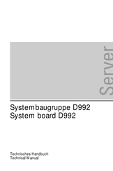 Siemens D992 Technical Manual