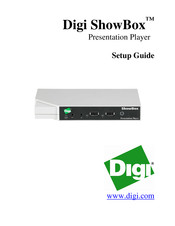 Digi ShowBox CP-DIS-M22-SB Setup Manual
