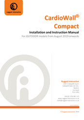Rugged Interactive CardioWall Compact Installation And Instruction Manual